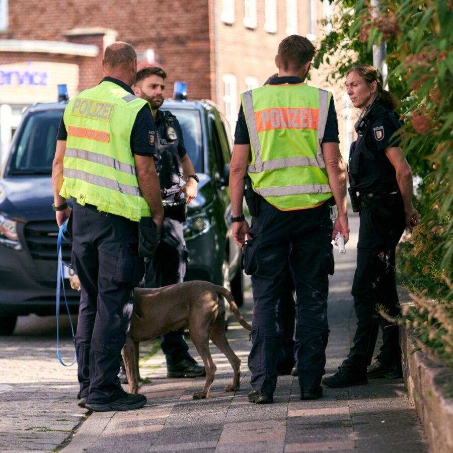 Zahlreiche Einsatzkräfte und auch Hunde waren an der Suche beteiligt.
