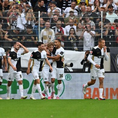 Welch ein furioser Bundesliga-Start der SV Elversberg.