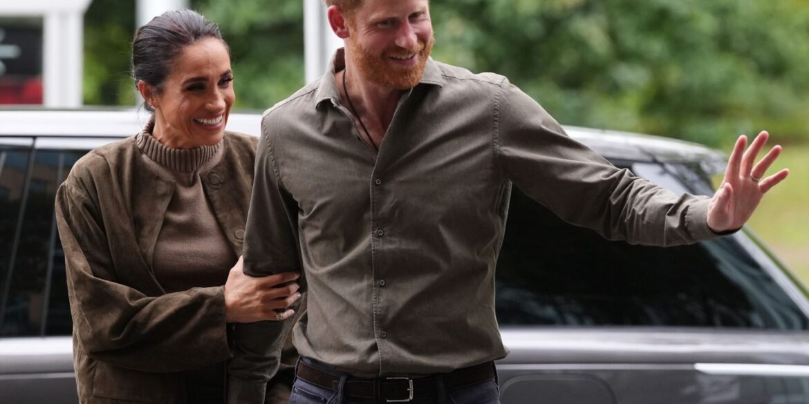 Bald wieder in Großbritannien: Harry und Meghan. (Archivbild)