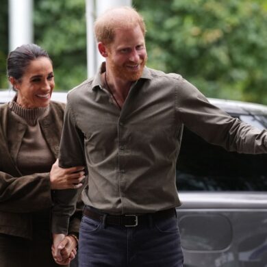 Bald wieder in Großbritannien: Harry und Meghan. (Archivbild)