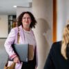 Die Fraktionsvorsitzende des BSW im Thüringer Landtag, Sigrid Hupach, erklärt nach einer Fraktionssitzung, ihre Fraktion halte an der Regierungskoalition mit CDU und SPD fest.