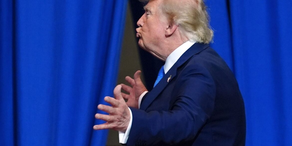 Für US-Präsident Trump schien das Rahmenabkommen ein entscheidender Schritt zur Beendigung des Iran-Kriegs zu sein. (Archivbild)