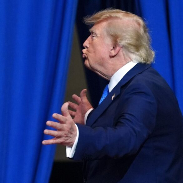 Für US-Präsident Trump schien das Rahmenabkommen ein entscheidender Schritt zur Beendigung des Iran-Kriegs zu sein. (Archivbild)