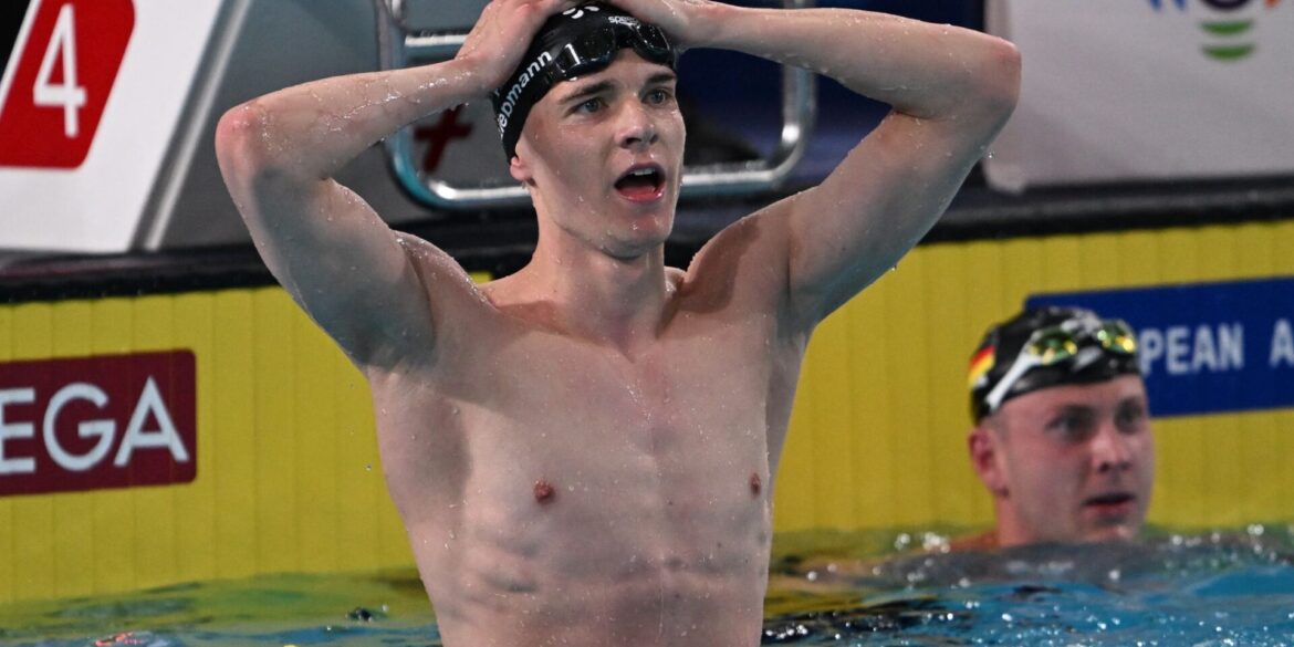 Johannes Liebmann verblüfft die Schwimm-Welt.