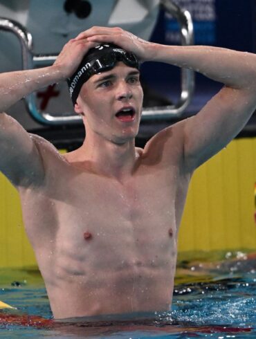Johannes Liebmann verblüfft die Schwimm-Welt.