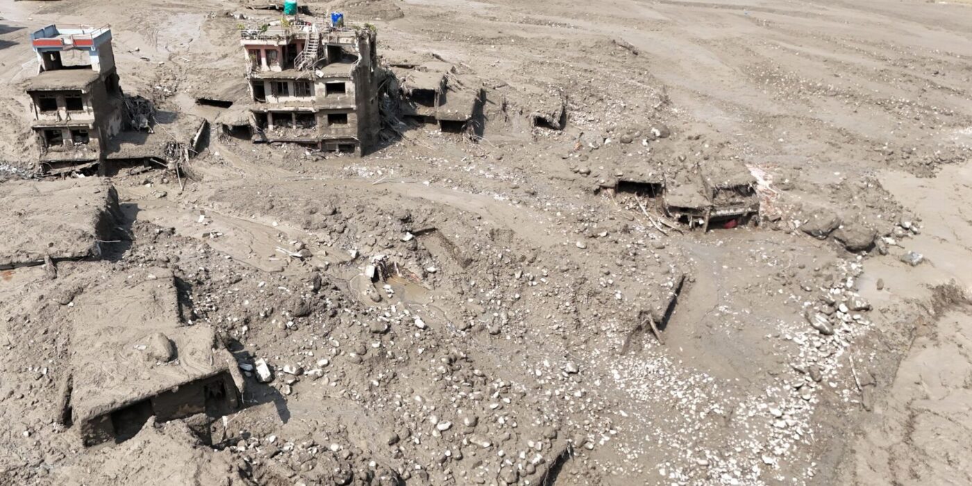 Erschreckendes Ausmaß der Zerstörung nach massiver Sturzflut in Nepal