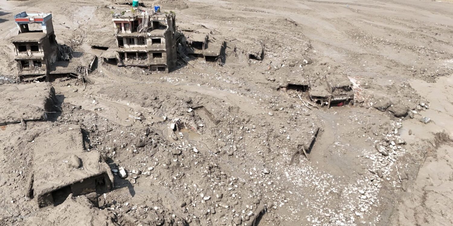 Erschreckendes Ausmaß der Zerstörung nach massiver Sturzflut in Nepal