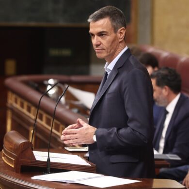 Spaniens Regierungschef Pedro Sánchez hat Falschinformationen in sozialen Netzwerken für den Massenandrang auf die Nordafrika-Exklave Ceuta von Ende Juli mitverantwortlich gemacht. (Archivbild)