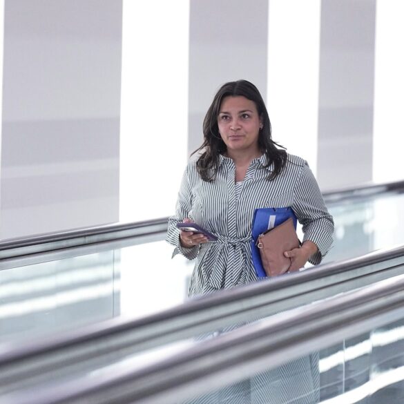 Die Abgeordnete Catarina dos Santos-Wintz soll neue Fraktionsmanagerin der Union werden. (Archivbild)