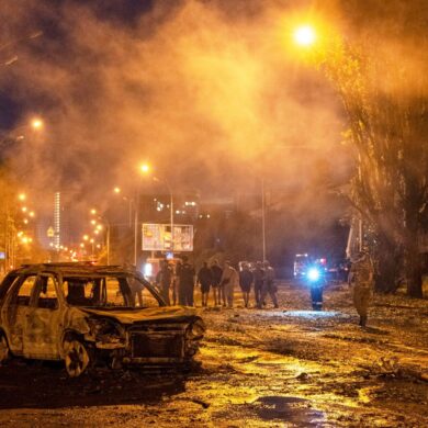Erneut hat Russland die Ukraine massiv mit Angriffen überzogen.