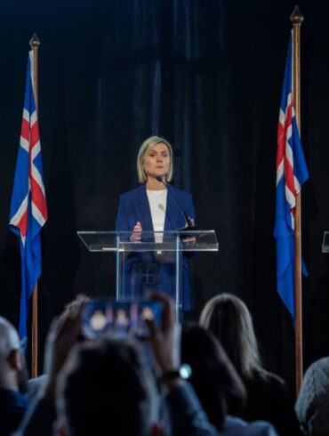Regierungschefin Kristrún Frostadóttir (M.) warb erfolglos für das «Ja».