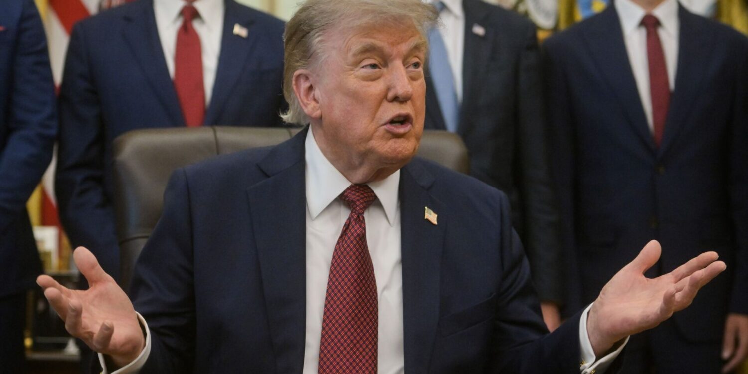 Neuer Anlauf für US-Präsident Trump: Er will das US-Geburtsrecht einschränken. (Archivfoto)
