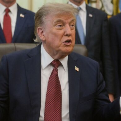 Neuer Anlauf für US-Präsident Trump: Er will das US-Geburtsrecht einschränken. (Archivfoto)