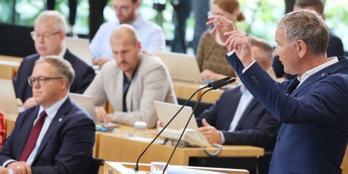 AfD-Fraktionschef Björn Höcke hat als Ministerpräsident kandidiert - und verloren.
