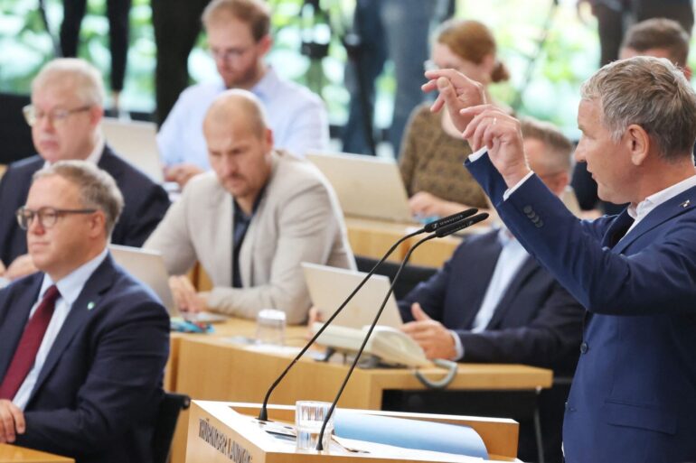 AfD-Fraktionschef Björn Höcke hat als Ministerpräsident kandidiert - und verloren.