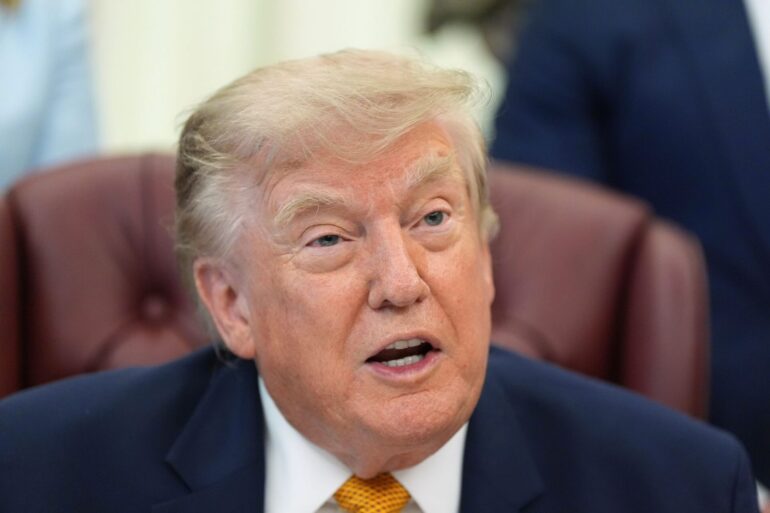 Trump spricht von einer «letzten Chance» für den Iran.