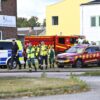 Polizei und Rettungskräfte rückten am Freitag zu einer Schule im schwedischen Fagersta aus.