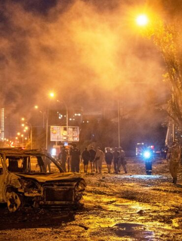 Immer wieder greift Russland die ukrainische Hauptstadt an. (Archivbild)