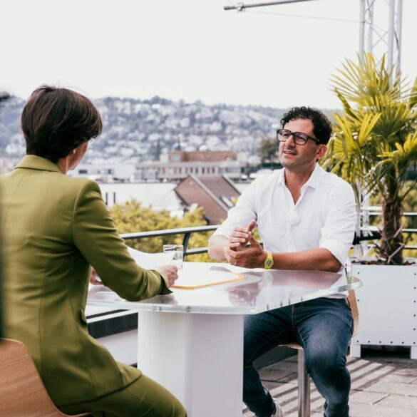 Pantisano im Sommerinterview des ZDF. (Handout)