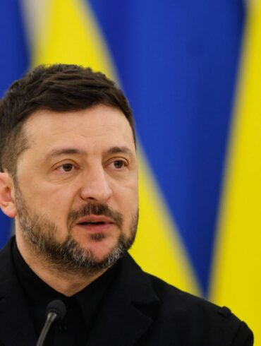 Der ukrainische Präsident Wolodymyr Selenskyj hat die stellvertretende Leiterin seines Präsidentenbüros entlassen. (Archivbild)