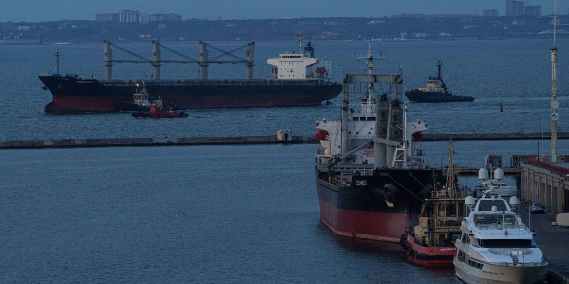 Russland wirft der Ukraine vor, militärische Güter in Getreidefrachtern transportieren zu lassen. (Archivbild)