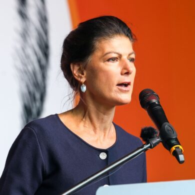 BSW-Gründerin Sahra Wagenknecht hat die Brandmauer zur AfD für gescheitert erklärt. (Archivbild)