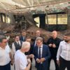 In diesem U-Bahn-Depot wurden bei einem Angriff 50 Waggons zerstört.