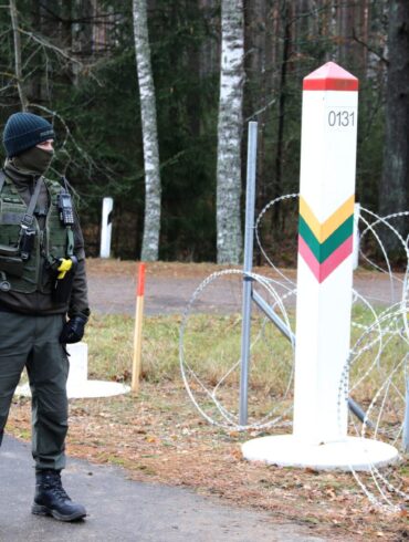 Lettland grenzt im Osten auf einer Länge von rund 172 Kilometern an Russlands engen Verbündeten Belarus. (Archivbild)