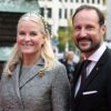 Das Königspaar von Norwegen: Haakon und Mette-Marit.