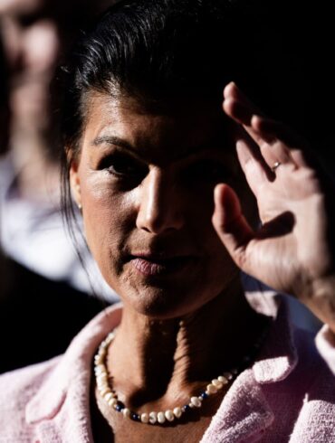 BSW-Gründerin Sahra Wagenknecht hofft auf den Sprung ihrer Partei in den Magdeburger Landtag. (Archivbild)