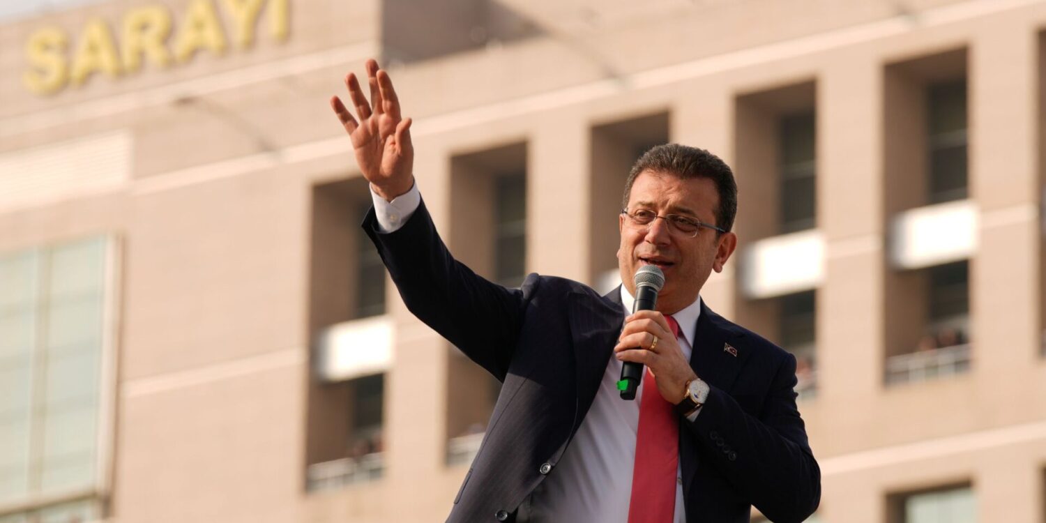 Ekrem Imamoglu ist der profilierteste Gegner von Langzeit-Präsident Erdogan. (Archivbild)