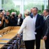 Bei der sogenannten Wahlnachlese der AfD in Berlin am Tag nach der Landtagswahl in Sachsen-Anhalt herrscht Riesenandrang.