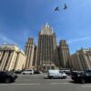 Die Geschäftsträgerin der britischen Botschaft in Moskau ist ins russische Außenministerium bestellt worden. (Archivbild)