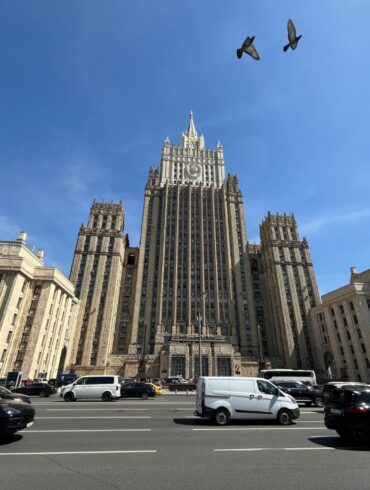 Die Geschäftsträgerin der britischen Botschaft in Moskau ist ins russische Außenministerium bestellt worden. (Archivbild)