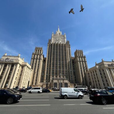 Die Geschäftsträgerin der britischen Botschaft in Moskau ist ins russische Außenministerium bestellt worden. (Archivbild)