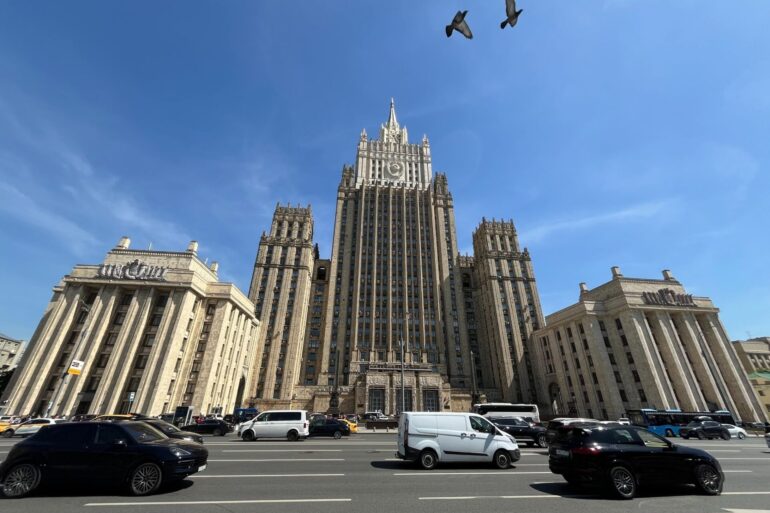 Die Geschäftsträgerin der britischen Botschaft in Moskau ist ins russische Außenministerium bestellt worden. (Archivbild)