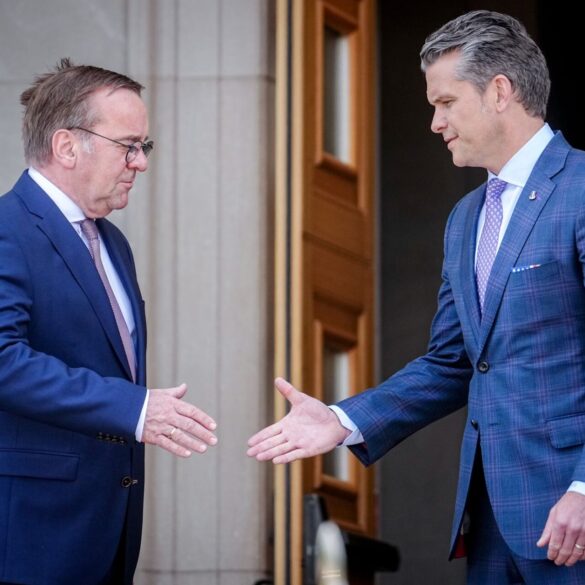 Boris Pistorius und Pete Hegseth