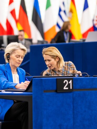 EU-Chefdiplomatin Kaja Kallas sieht bislang keine breite Unterstützung für den Vorstoß von Ursula von der Leyen. (Archivbild)