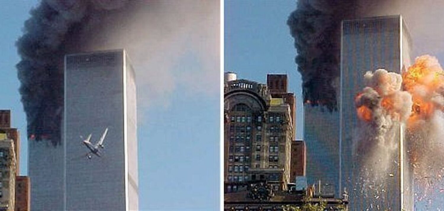 Zwei der vier entführten Flugzeuge flogen in die Zwillingstürme in Manhattan. (Archivbild=