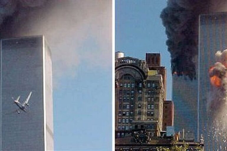 Zwei der vier entführten Flugzeuge flogen in die Zwillingstürme in Manhattan. (Archivbild=