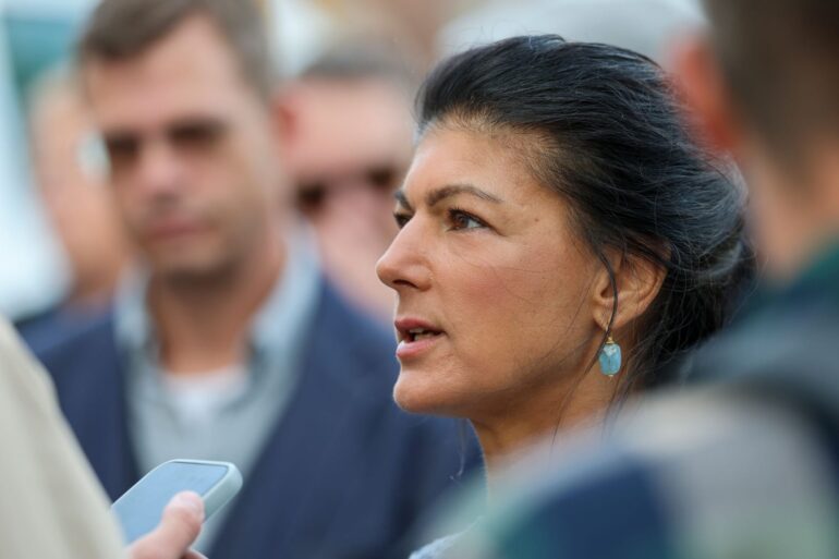 BSW-Gründerin Sahra Wagenknecht spricht von einem Comeback für ihre Partei. (Archivbild)