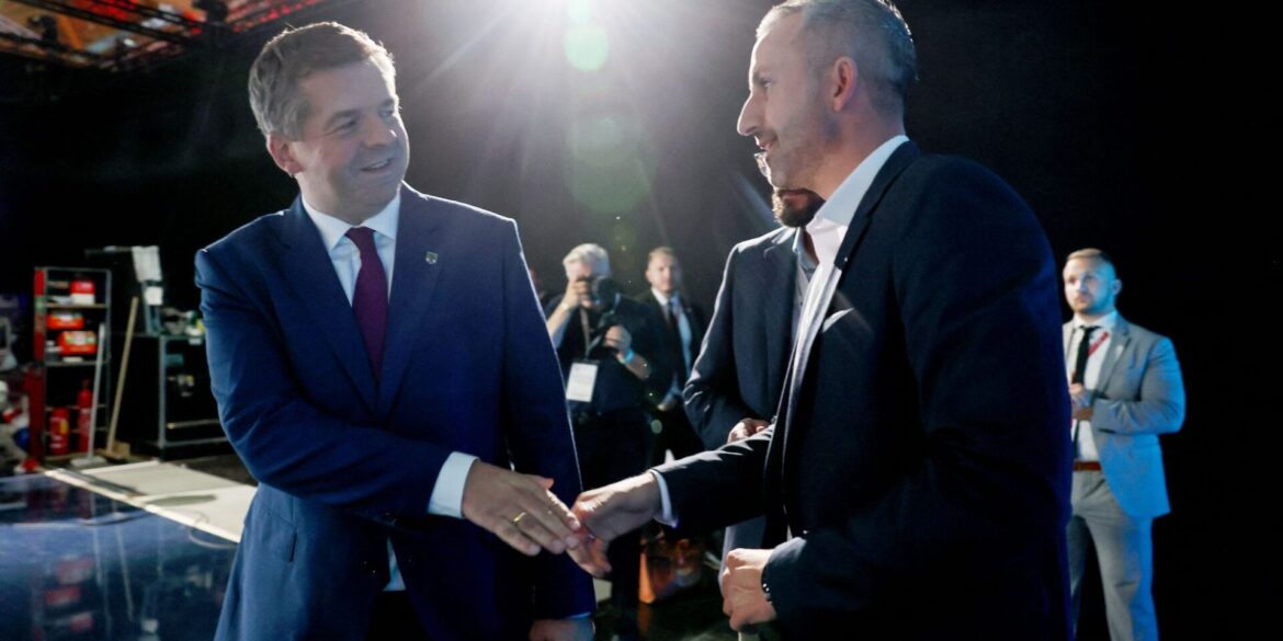 Sven Schulze (CDU) und Ulrich Siegmund (AfD).