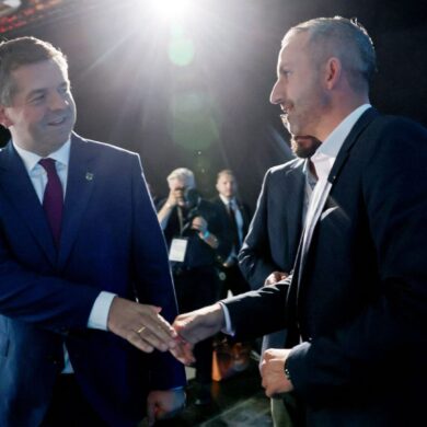 Sven Schulze (CDU) und Ulrich Siegmund (AfD).