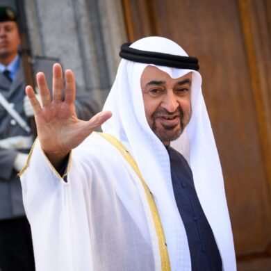 Erstmal absolviert ein Präsident der Vereinigten Arabischen Emirate einen Staatsbesuch in Deutschland