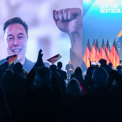 Auch Tech-Milliardär Elon Musk gratulierte der AfD. (Archivbild)