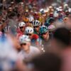 Die Fahrer in Aktion bei der Vuelta á España.