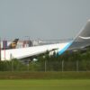Auf dem Flughafen in Miami kam es zu einem Unfall.
