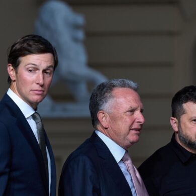 Im Scherz meinte Selenskyj, die Anwesenheit Witkoffs und Kushners habe «besser funktioniert als die Patriot-Flugabwehrsysteme».