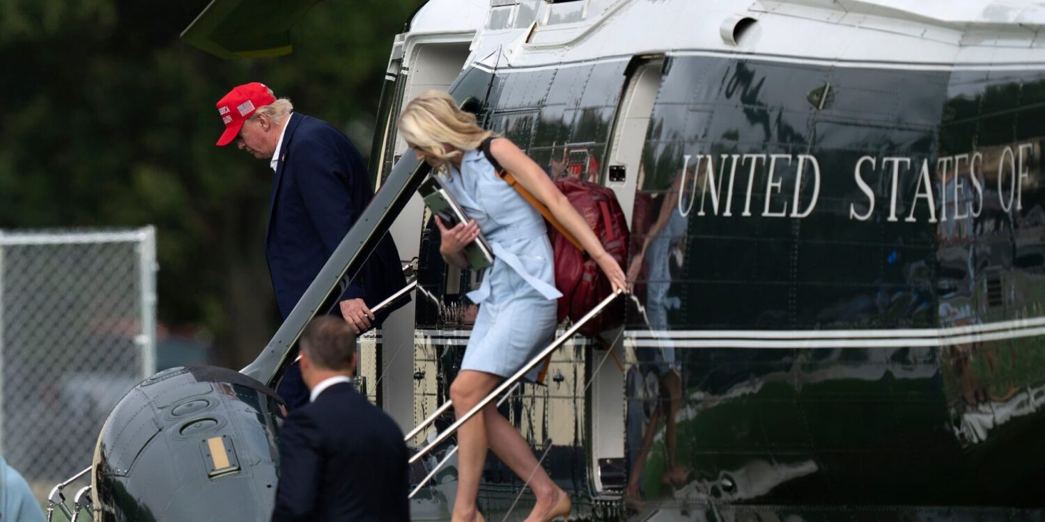 Natalie Harp gilt als enge Vertraute von US-Präsident Donald Trump. (Archivbild)
