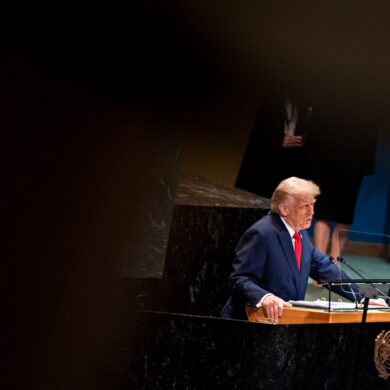 Trumps Rede wird am ersten Tag der UN-Generaldebatte erwartet. (Archivbild)